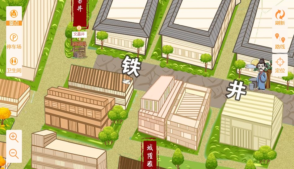 和舍镇智慧景区：手绘地图与语音导览的完美融合